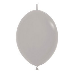 12 inch-es Grey - Szürke Link-o-loon Lufi (50 db/csomag)