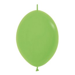 12 inch-es Lime Green - Limezöld Link-o-loon Lufi (50 db/csomag)
