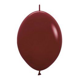 12 inch-es Merlot - Vörös Link-o-loon Lufi (50 db/csomag)