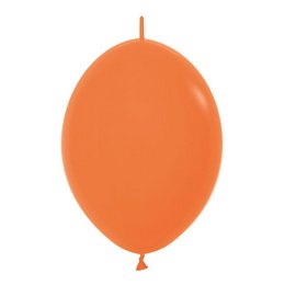 12 inch-es Orange - Narancssárga Link-o-loon Lufi (50 db/csomag)