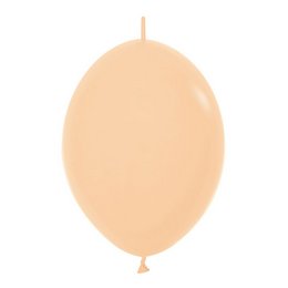 12 inch-es Peach Blush - Barack Link-o-loon Lufi (50 db/csomag)