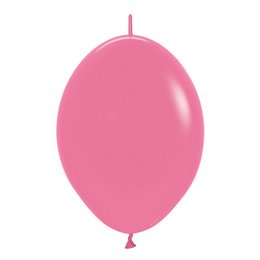 12 inch-es Rose - Rózsaszín Link-o-loon Lufi (50 db/csomag)