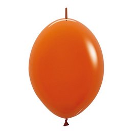 12 inch-es Sunset Orange - Narancssárga Link-o-loon Lufi (50 db/csomag)