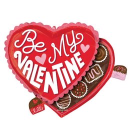 26 inch-es Be My Valentine Heartfelt Super Shape Fólia Lufi