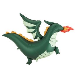 47 inch-es Zöld Sárkány - Dragon Fólia Lufi