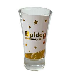 Boldog Szülinapot Pálinkás Feles Üvegpohár