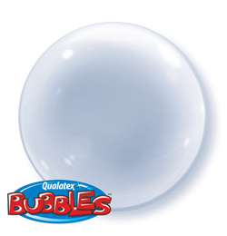 Egyszínű Deco Bubbles Lufik