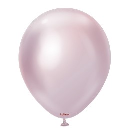 12 inch-es Chrome Pink Gold - Rózsaszín Arany Kerek Lufi (50 db/csomag) - Kalisan