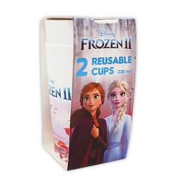 Disney Frozen 2 - Jégvarázs 2 Újrahasználható Parti Pohár - 230 ml, 2 db-os
