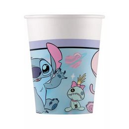 Disney Stitch - Angel Cute Papír Parti Pohár - 200 ml, 8 db-os