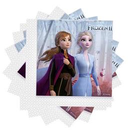 Jégvarázs 2 - Frozen 2 Parti Szalvéta - 33 cm x 33 cm, 20 db-os