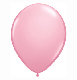 5 inch-es Pink (Standard) Kerek Lufi (100 db/csomag)