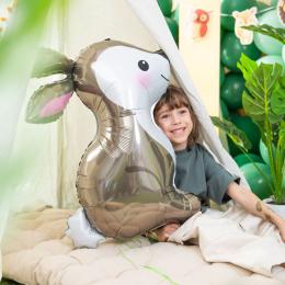 Mosolygós Nyuszi SuperShape Fólia Lufi