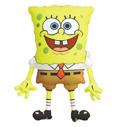 Spongyabob Kockanadrág - SpongeBob SquarePants - Super Shape Fólia Lufi