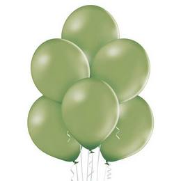 12 inch-es Pastel Rosemary Green - Rozmaring Zöld Kerek Lufi (50 db/csomag)