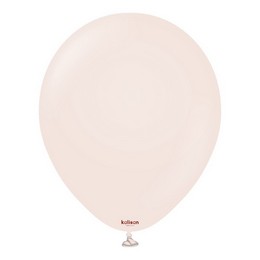 12 inch-es Pink Blush - Rózsaszín Kerek Lufi (100 db/csomag) - Kalisan