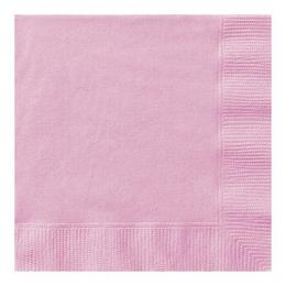 Lovely Pink Papír Parti Szalvéta - 33 cm x 33 cm, 20 db-os
