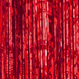 Piros Ajtódekoráció - 100 cm x 200 cm