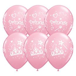 11 inch-es Princess Pink Lufi (6 db/csomag)