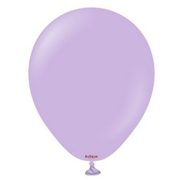 5 inch-es Lilac - Világoslila Kerek Lufi (100 db/csomag) - Kalisan