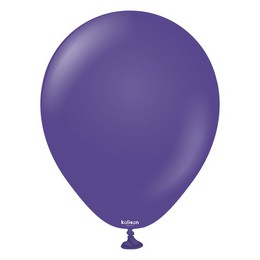 5 inch-es Violet - Lila Kerek Lufi (100 db/csomag) - Kalisan