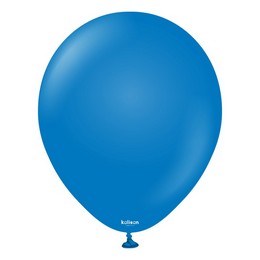 12 inch-es Blue - Kék Kerek Lufi (100 db/csomag) - Kalisan