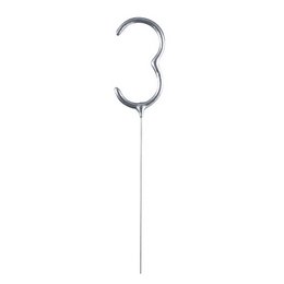 Szám Alakú Ezüst Csillagszóró - 3