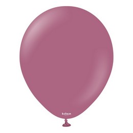 12 inch-es Wild Berry - Vadmálna Rózsaszín Kerek Lufi (100 db/csomag) - Kalisan