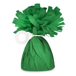 Zöld Bojtos Selyempapír Léggömbsúly - 140 gramm